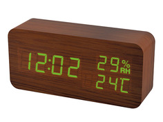 Часы Perfeo Wood PF-S736 Brown PF-A4195