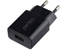 Зарядное устройство Perfeo Cube 1 2.1А Black PF-A4129