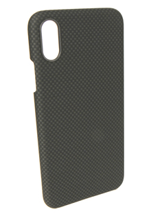 Аксессуар Чехол для APPLE iPhone XS/X Pitaka Aramid Case Black-Grey KI8002XS