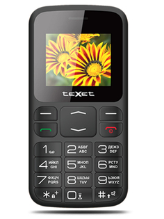 Сотовый телефон teXet TM-B208 Black