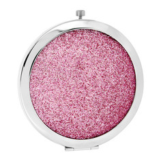 Зеркало для макияжа DE.CO. карманное pink shine Deco