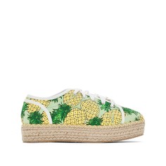 Кеды из ткани La Redoute Collections