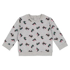 Свитшот рождественский с принтом динозавр 1 мес - 3 лет La Redoute Collections
