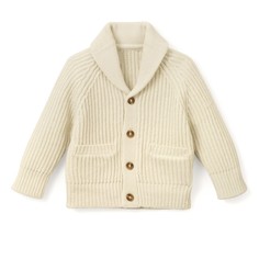 Кардиган стандартного покроя для мальчика 1 мес-3 лет La Redoute Collections