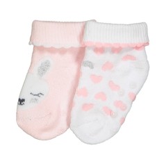 Носки с рисунком, букле, комплект из 2 пар La Redoute Collections