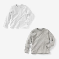 2 футболки однотонные, 3-12 лет La Redoute Collections