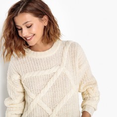 Пуловер с круглым вырезом из тонкого трикотажа Selected Femme