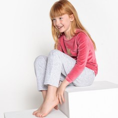 Пижама из велюра 3-12 лет La Redoute Collections