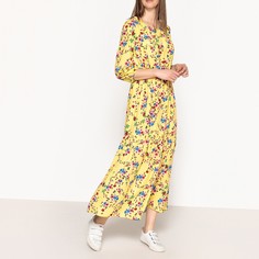 Платье длинное с принтом JACKSON LA Brand Boutique Collection