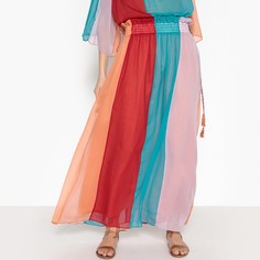 Юбка длинная в полоску из разноцветной вуали ANAIS Antik Batik