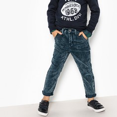 Брюки из осветленного велюра, 3-12 лет La Redoute Collections