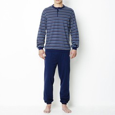 Пижама из хлопка джерси La Redoute Collections