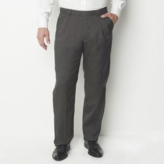 Брюки прямые с регулируемым поясом и защипами Castaluna FOR MEN