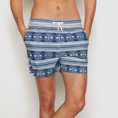 Шорты с этническим рисунком La Redoute Collections