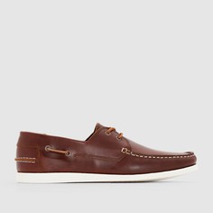 Мокасины кожаные La Redoute Collections