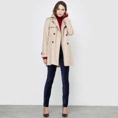 Тренчкот короткий, 100% хлопок La Redoute Collections