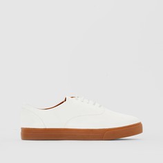 Кеды кожаные с подошвой медового цвета La Redoute Collections