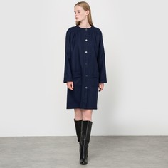 Пальто без воротника La Redoute Collections