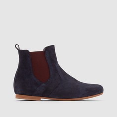 Ботильоны кожаные с цветными эластичными вставками, 26-39 La Redoute Collections