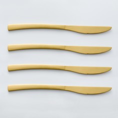 Комплект из 4 ножей золотистого LaRedoute