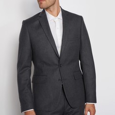 Пиджак костюмный из фланели La Redoute Collections