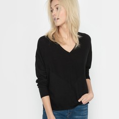 Пуловер с V-образным вырезом из тонкого трикотажа La Redoute Collections