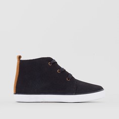 Кеды из спилка, размеры 26-39 La Redoute Collections