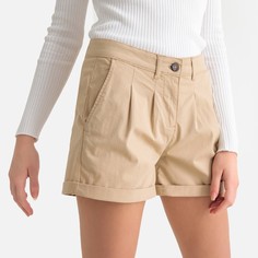 Шорты-чино с защипами La Redoute Collections