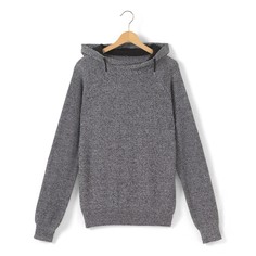 Пуловер с капюшоном, 10-16 лет La Redoute Collections