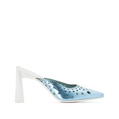 Туфли без задника кожаные Amélie Pichard x La Redoute