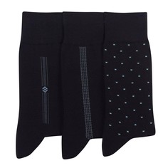 3 пары носков, 90% фильдекоса La Redoute Collections