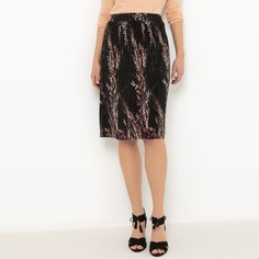 Юбка с плиссировкой и принтом La Redoute Collections