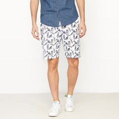 Бермуды-чино с рисунком, 100% хлопок La Redoute Collections