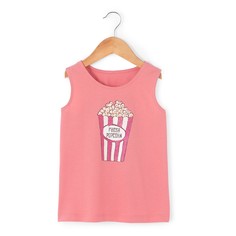 Топ с круглым вырезом без рукавов La Redoute Collections