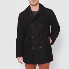 Бушлат из шерстяного драпа Castaluna FOR MEN