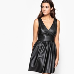 Платье, расширяющееся к низу, под кожу, декольте сзади La Redoute Collections