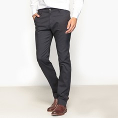 Брюки-чино узкие из структурной ткани La Redoute Collections