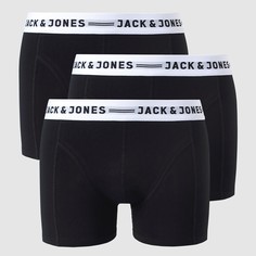 Комплект из 3 трусов-боксеров Jack & Jones