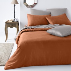 Пододеяльник из однотонного стиранного сатина VARÈSE La Redoute Interieurs