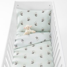 Комплект постельного белья для детской кроватки из хлопка VICTOR La Redoute Interieurs