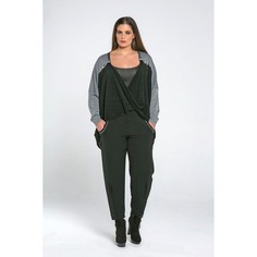 Пуловер с V-образным вырезом, из тонкого трикотажа MAT Fashion