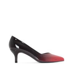 Туфли лакированные красного цвета с эффектом деграде Mademoiselle R
