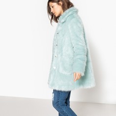 Пальто из цветного искусственного меха Mademoiselle R
