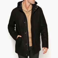 Парка средней длины из смесового шерстяного материала La Redoute Collections