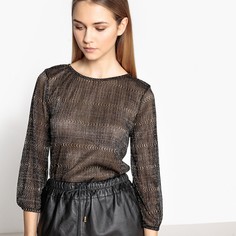 Блузка плиссированная блестящая La Redoute Collections