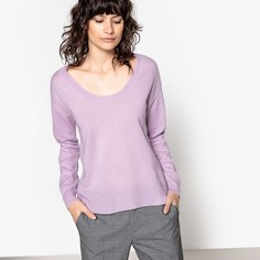 Пуловер из кашемира с U-образным вырезом La Redoute Collections