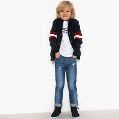 Кардиган с застежкой на пуговицы, 3-12 лет La Redoute Collections