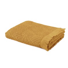 Полотенце банное с узором из махровой ткани LAZO