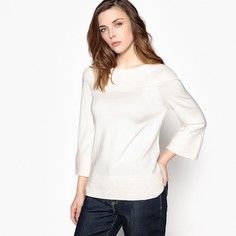 Пуловер оригинальный с вырезом-лодочкой Anne Weyburn