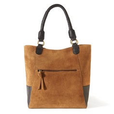 Сумка кожаная La Redoute Collections